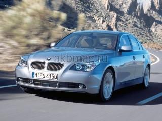 BMW 5er 5 (E60/E61) 2002, 2003, 2004, 2005, 2006, 2007 годов выпуска 520d 2.0d (163 л.с.)