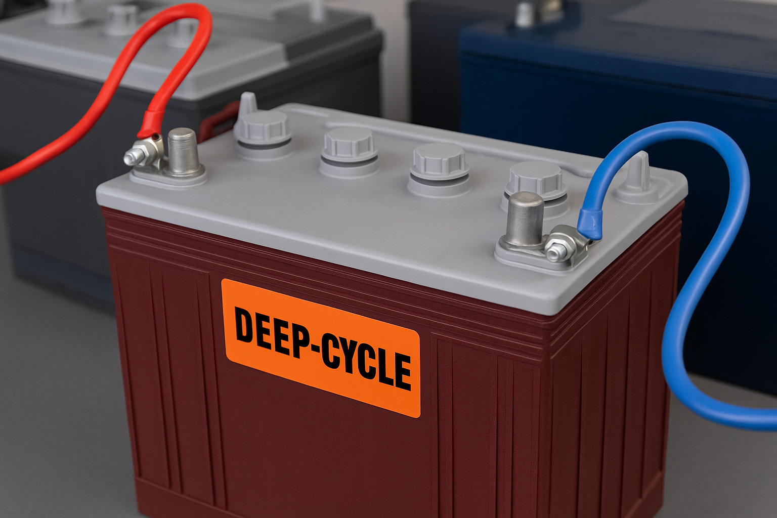 Что такое аккумулятор глубокого цикла?