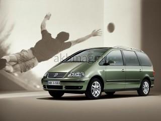 Volkswagen Sharan I Рестайлинг 2 2003, 2004, 2005, 2006, 2007, 2008, 2009, 2010 годов выпуска 2.8 (204 л.с.)