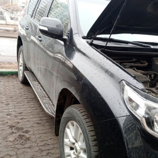 Замена аккумулятора на Toyota Land Cruiser Prado 150 Series Рестайлинг 2013 - н.в. 3.0d (190 л.с.) Замена аккумулятора на Toyota Land Cruiser Prado 150 Series Рестайлинг 2013 - н.в. 3.0d (190 л.с.)