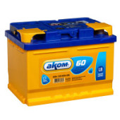 Аккумулятор АКОМ 60R LB (низкий) 60Ач 590А обр. пол. Аккумулятор АКОМ 60R LB (низкий) 60Ач 590А обр. пол.