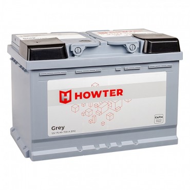 HOWTER Grey 75L 700A 278x175x190